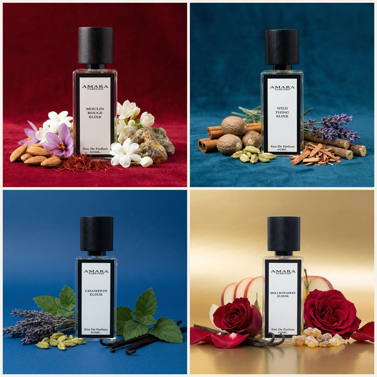 Beast Mode Elixirs Bundle: Moulin Rouge Elixr, Wild Thing Elixir, Champion Elixir, Millionaires Elixir
