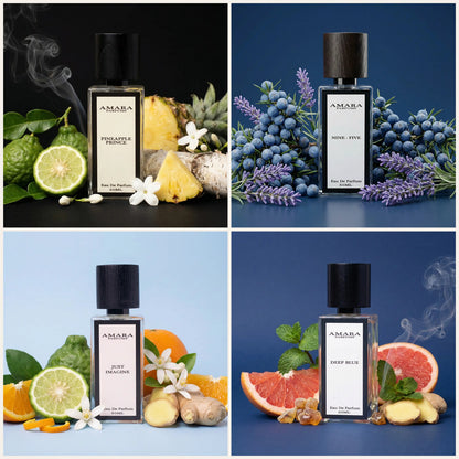 Men's Best Sellers Bundle: Pineapple Prince, Nine - Five, Just Imagine, Deep Blue
