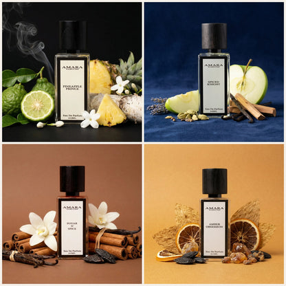 Niche Kings Bundle: Pineapple Prince, Spiced Knight, Sugar N' Spice, Amber Obsession
